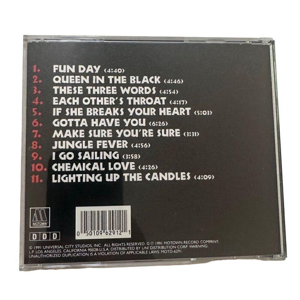 Stevie Wonder - Music From The Movie Jungle Fever CD 1991 - Excellent - Picture 2 of 5